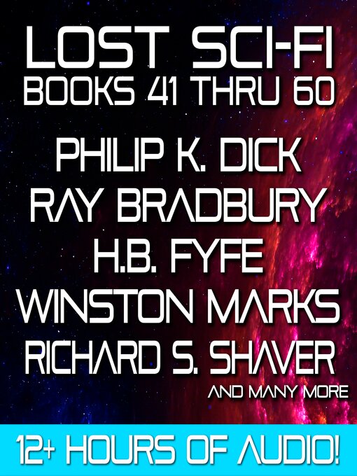 Title details for Lost Sci-Fi Books 41 thru 60 by Philip K. Dick - Available